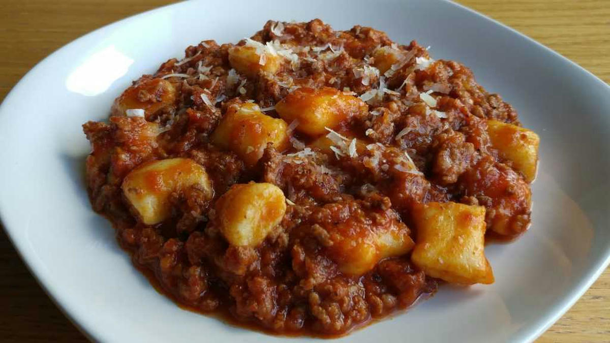 Gnocchi Bolognese