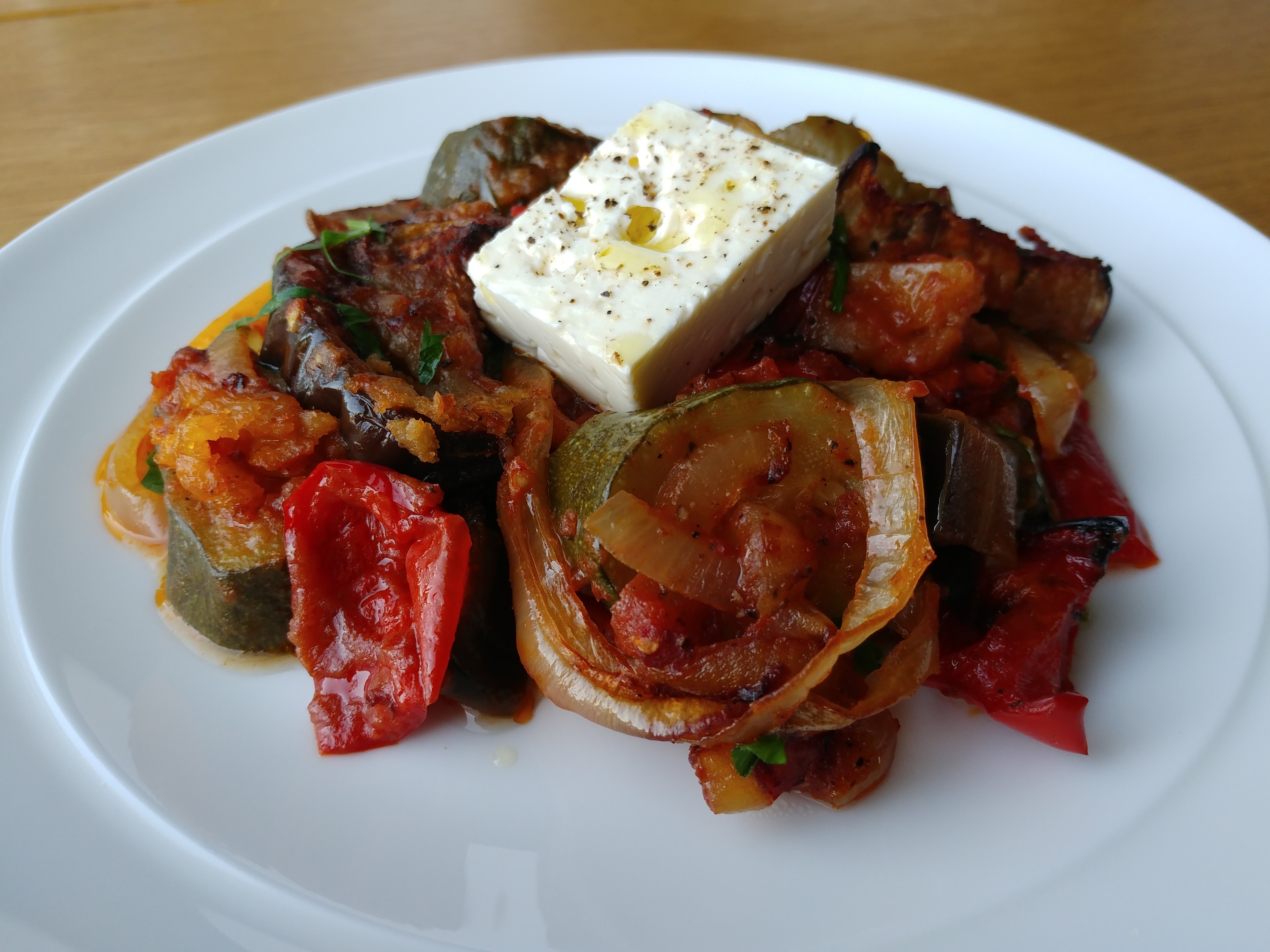 Briam w/Feta Cheese