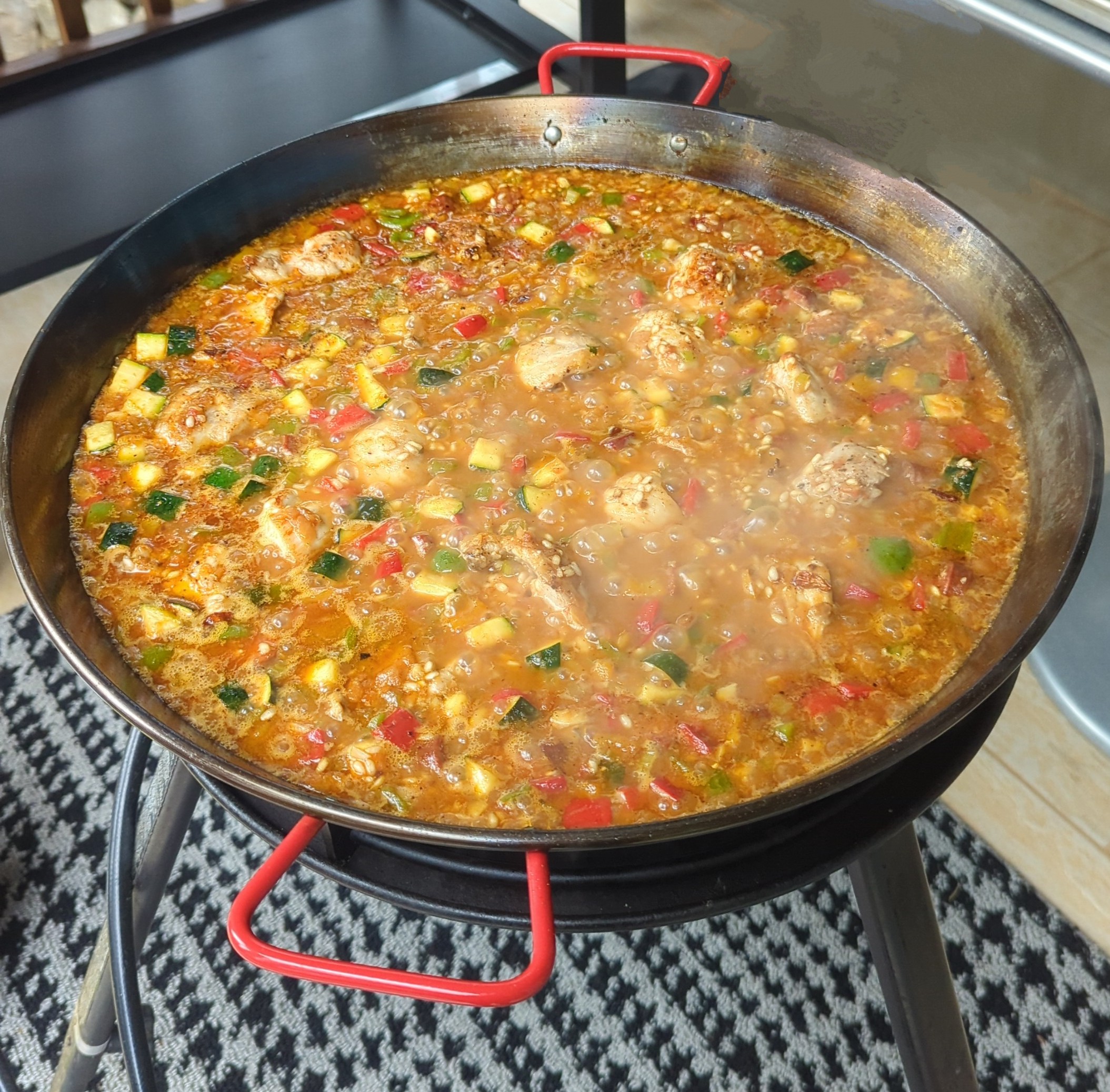 Paella Cooking