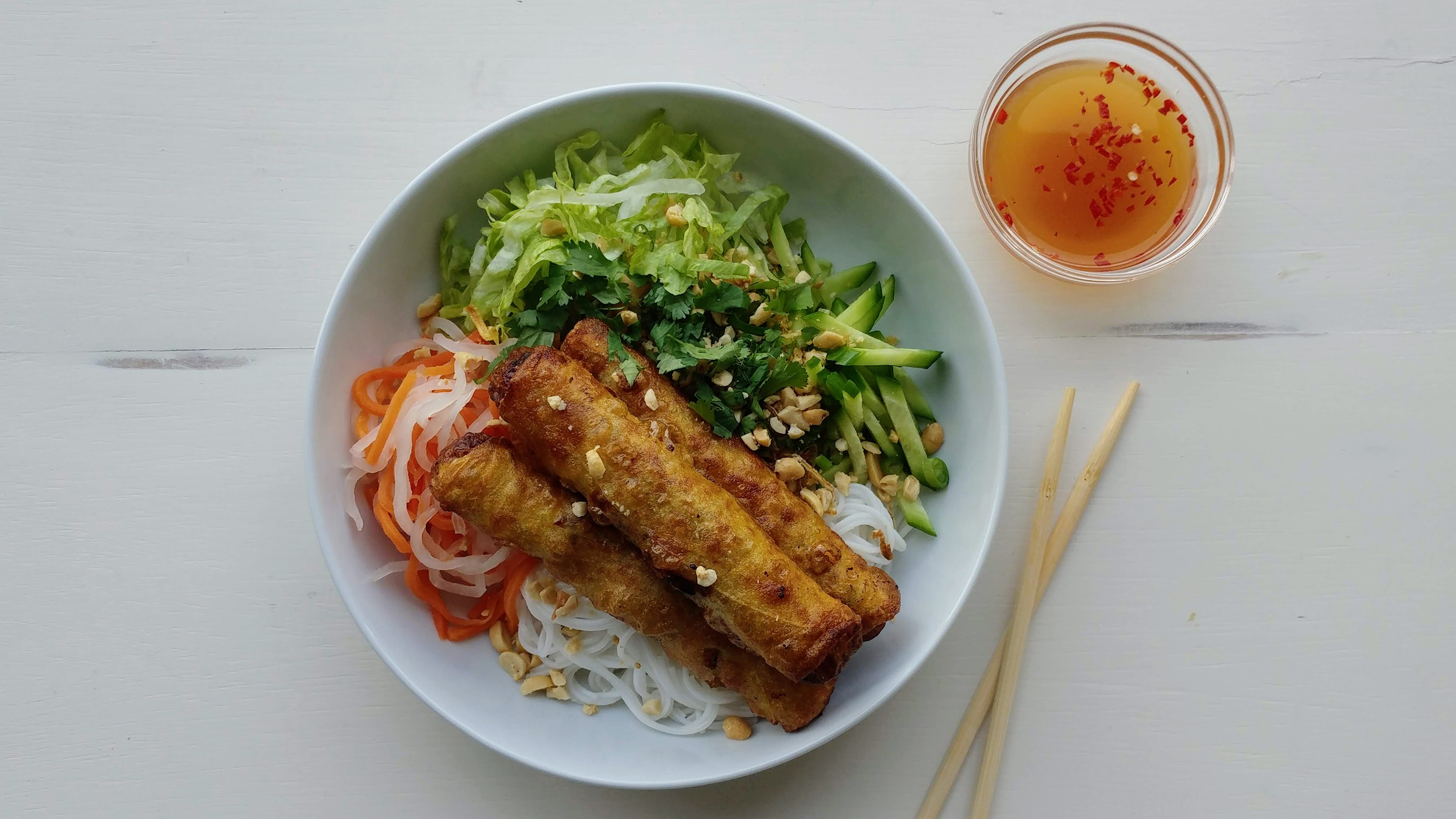 Spring Roll Bowl