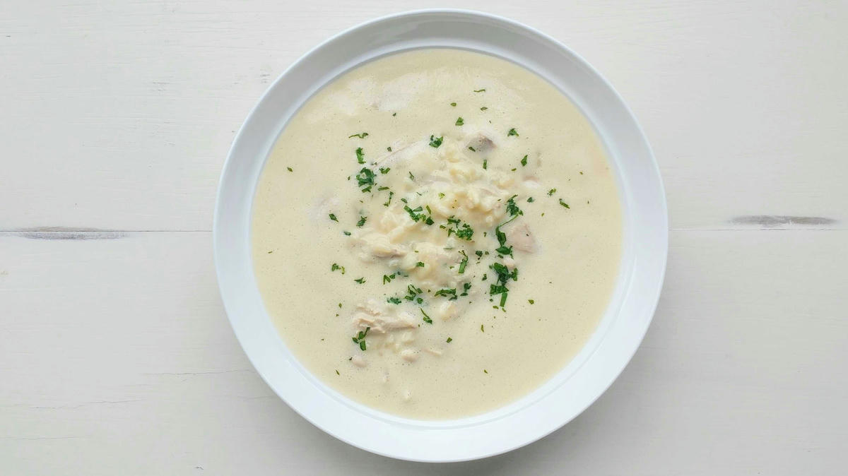 Avgolemono Chicken Soup