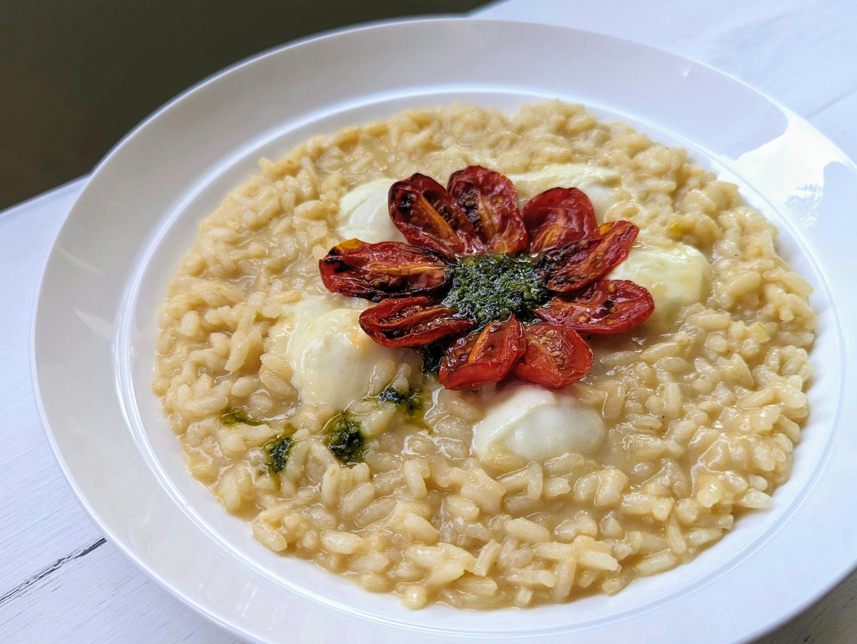 Caprese Risotto