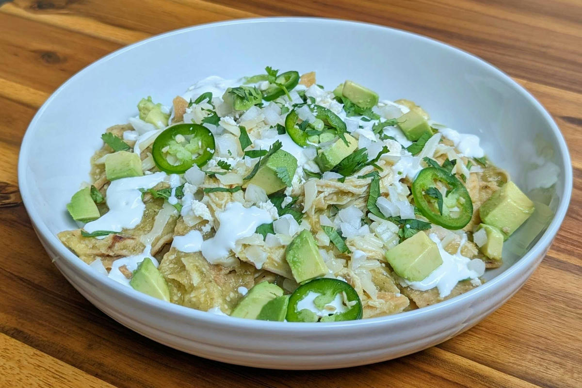 Chilaquiles w/Chicken