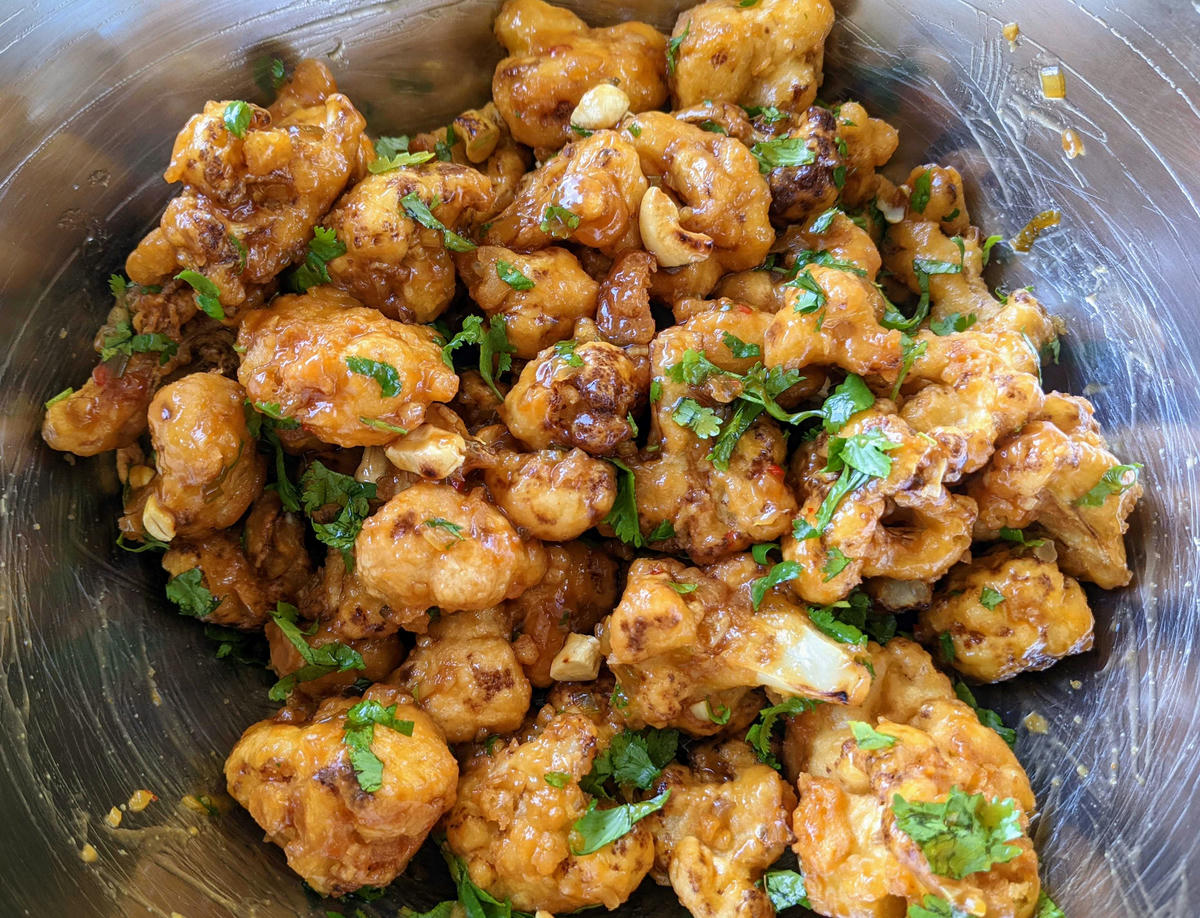 General Tso's Caulifower