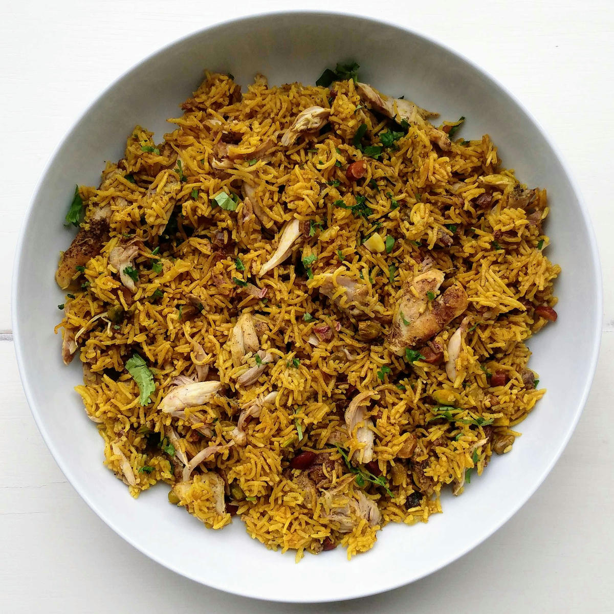 Middle Eastern Chicken Pilaf
