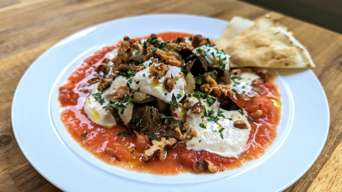 Middle Eastern Eggplant Salad