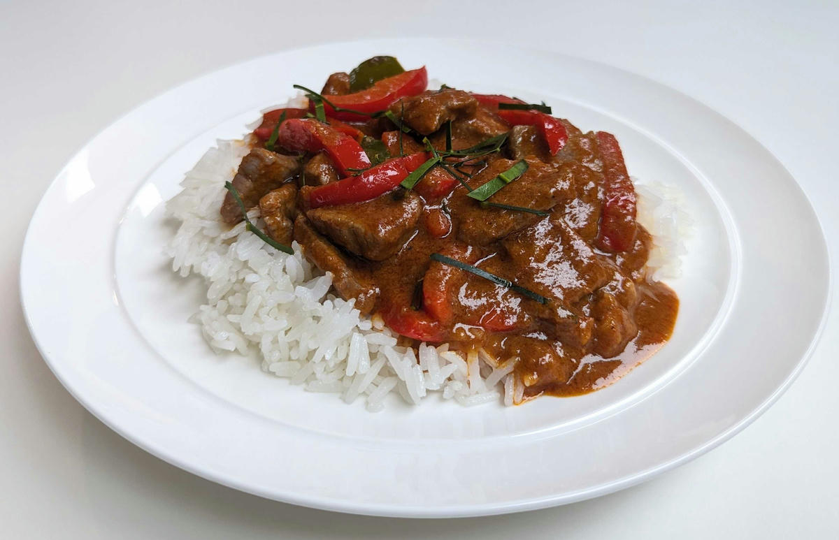 Panang Curry w/Beef