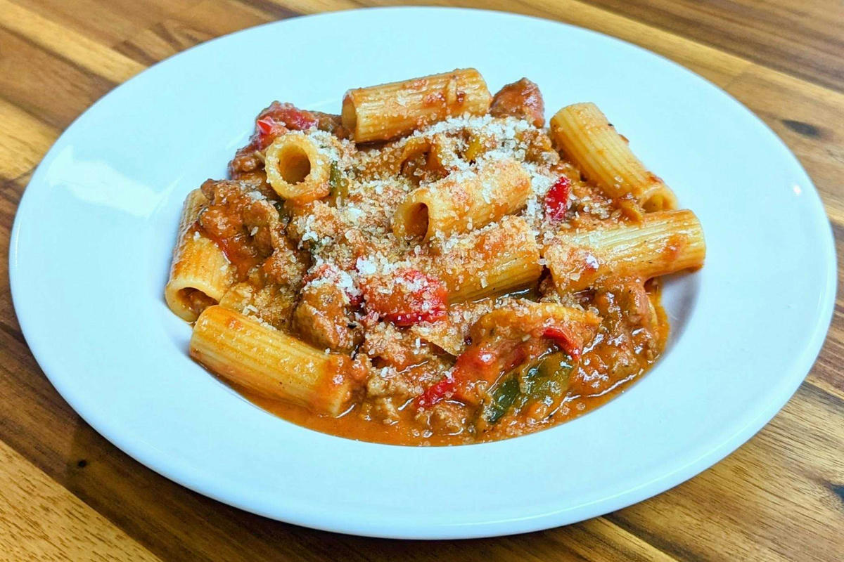 Rigatoni Sambuca