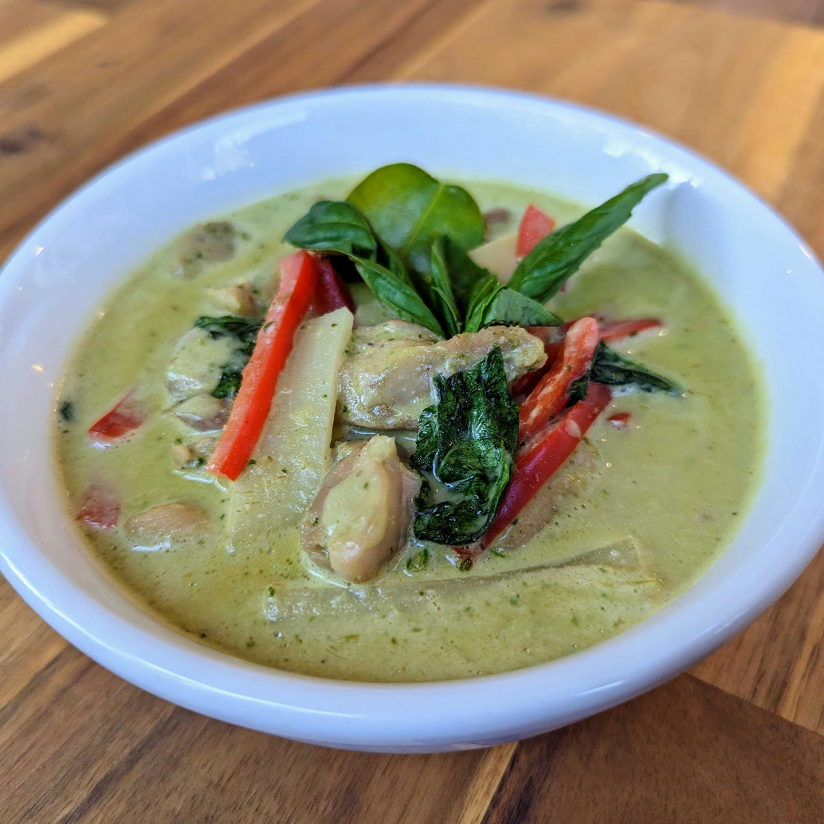 Thai Green Curry w/Chicken