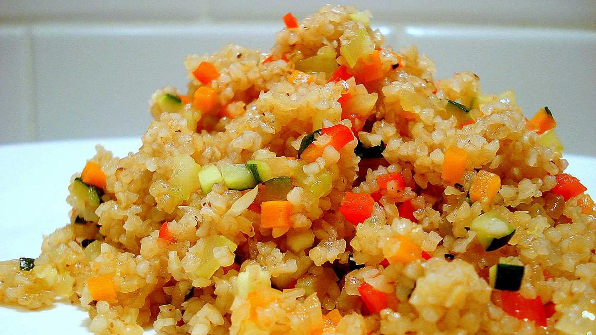 Vegetable Bulgur Pilaf