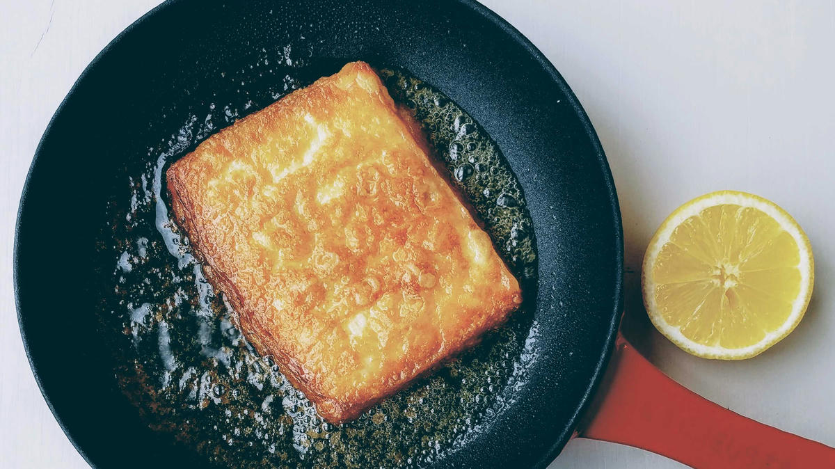 Saganaki - Greek Fried Cheese