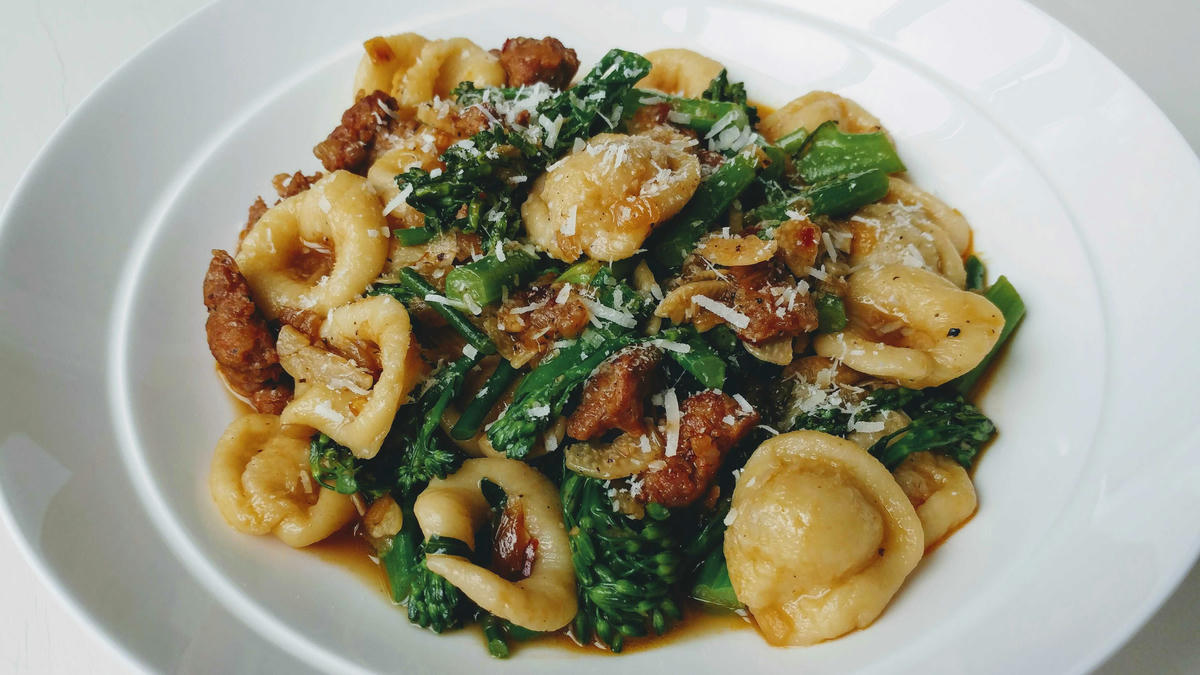 Orecchiette w/Sausage & Broccolini