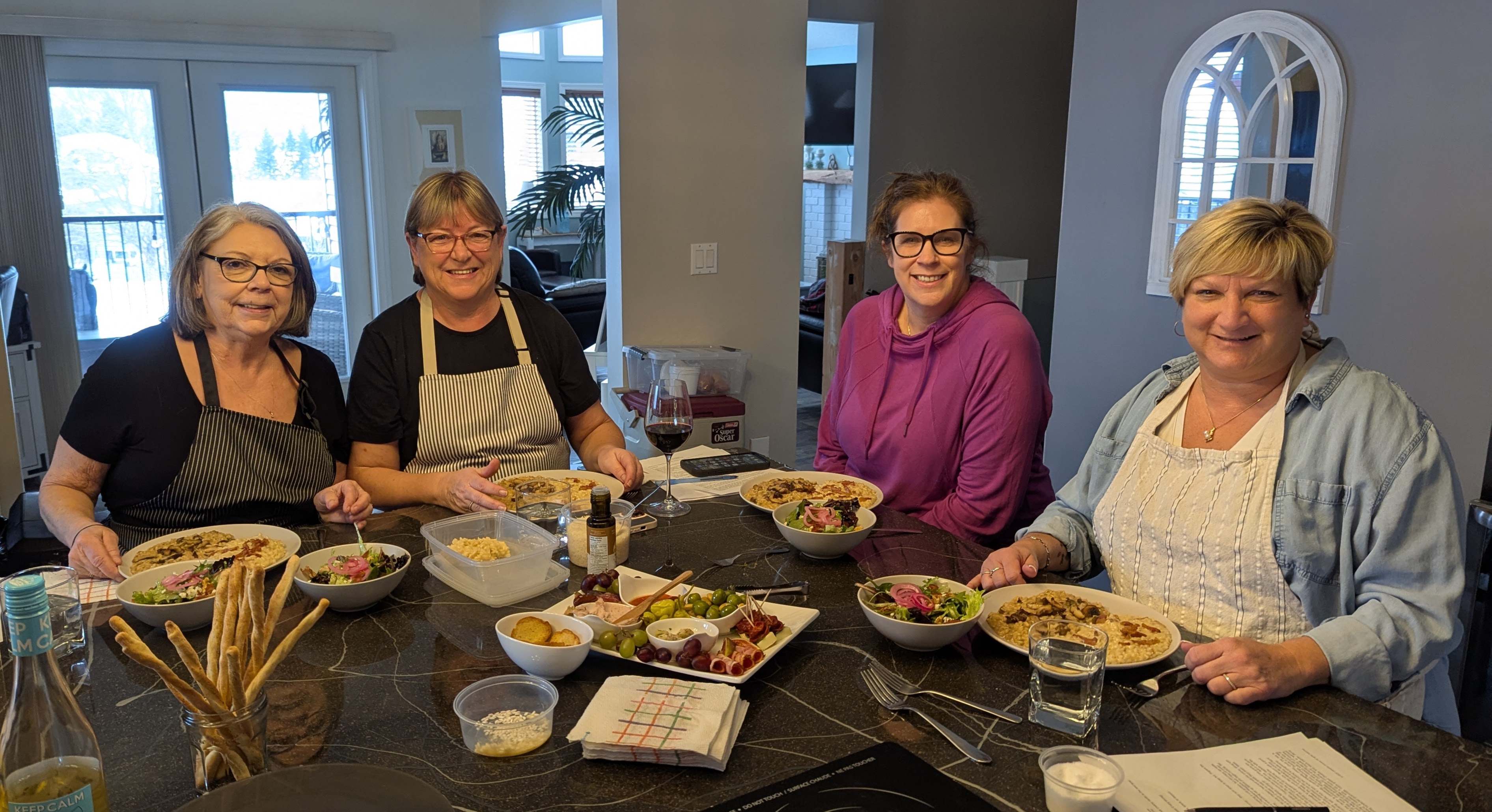 Student Cooking - Risotto Class