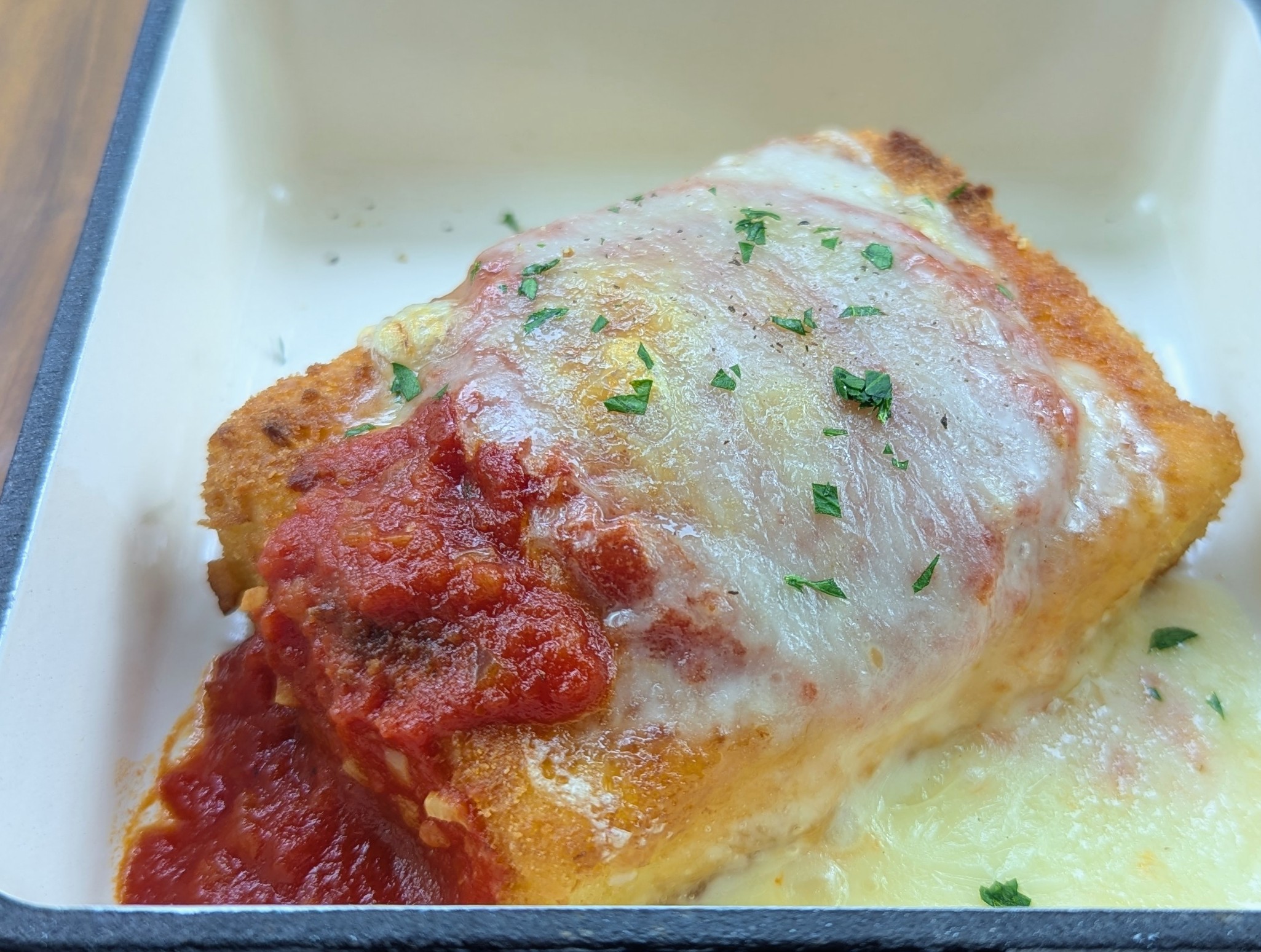 Polenta Parmigiana
